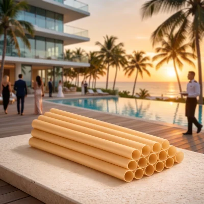 bamboo straws Miami hospitality
